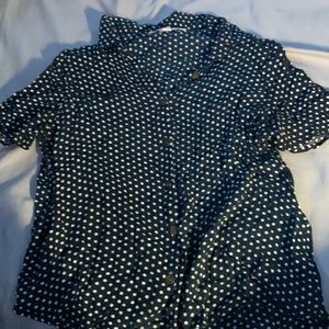 Womens button down shirt